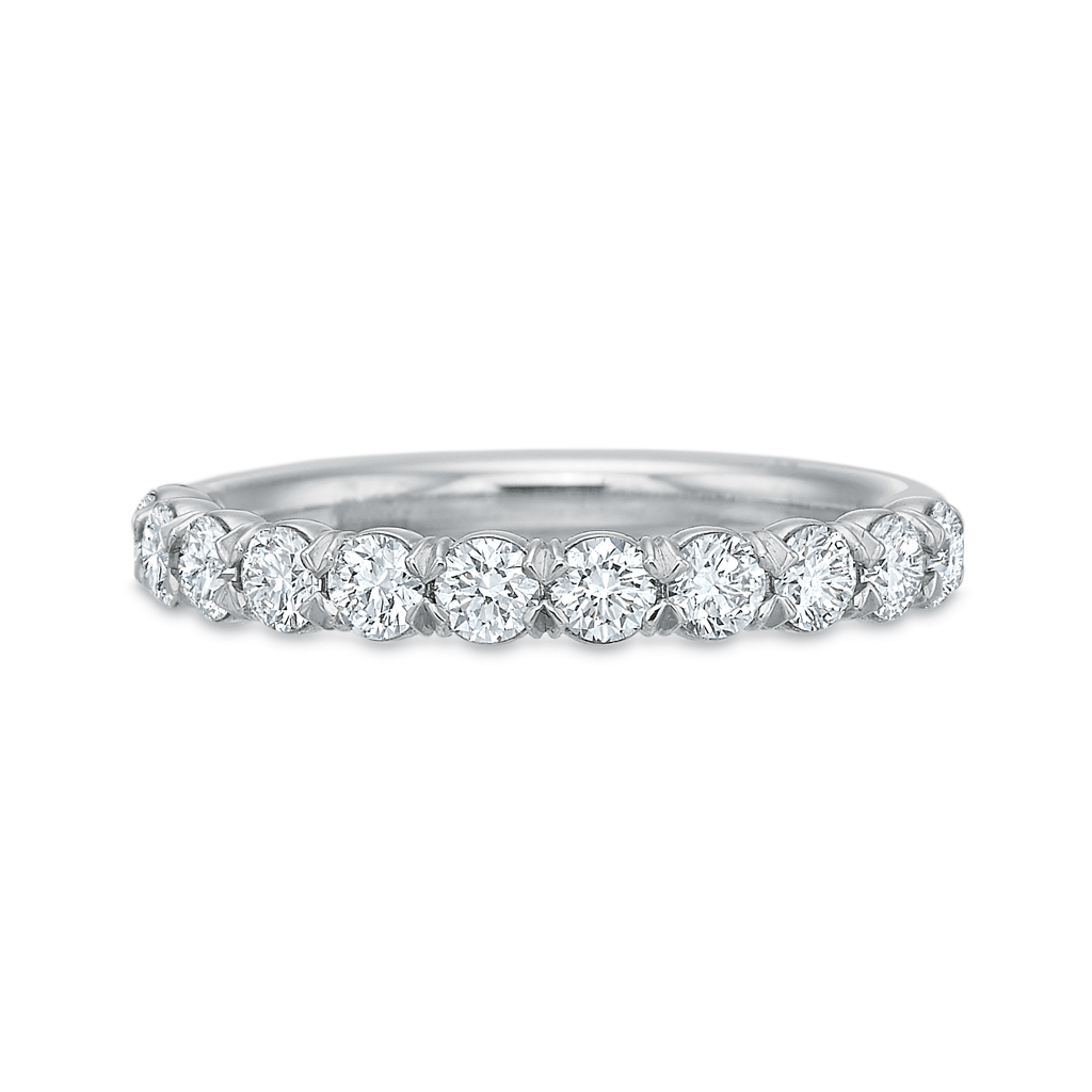 Classic Diamond Shared Prong Wedding Band