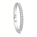 Classic Diamond Eternity Wedding Band- Light