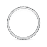 Classic Diamond Eternity Wedding Band- Light