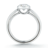 Shop the Entre Nous Bezel Set Diamond Solitaire Engagement Ring Online