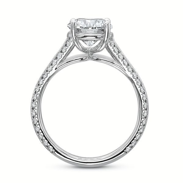 Buy the Diamond Engagement Ring Split Diamond Band at our Online Store