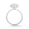 Shop Organic 1 Carat Natural Diamond Engagement Ring in Platinum Online