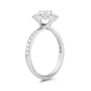 Shop Organic 1 Carat Natural Diamond Engagement Ring in Platinum Online