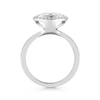 Shop the Oval Diamond Halo Engagement Ring in Platinum Online