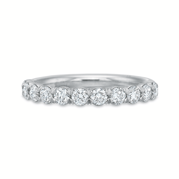 Classic Diamond Shared Prong Wedding Band