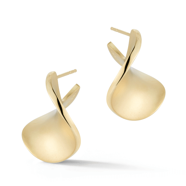 Shop the On The Edge Yellow Gold Earrings Online