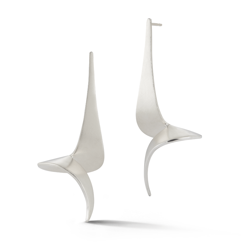 Shop the On The Edge En Pointe Sterling Silver Earrings Online