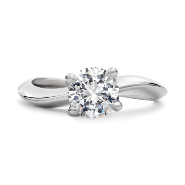 Diamond Solitaire Engagement Ring by Diana Vincent