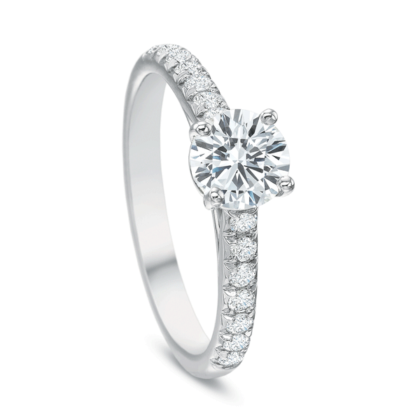 Buy the Diamond Engagement Ring in Platinum at our Online Store – Diana ...