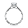 Shop the Classic Diamond Solitaire Four Prong Platinum Engagement Ring Online