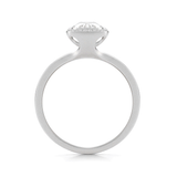 Shop the Cushion Cut Diamond Halo Engagement Ring in Platinum Online