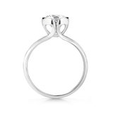 Shop 1 Carat Diamond Solitaire Engagement Ring in Platinum Online