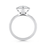 Shop Unique 1 carat Diamond Halo Engagement Ring in Platinum Online