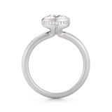 Shop 1 Carat Diamond Engagement Ring in Palladium White Gold Online