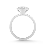 Shop the Unique Cushion Diamond Halo Engagement Ring in Platinum Online